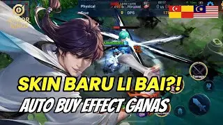 SKIN NI BUAT HERO NI OP (Li Bai - Sword & Song) | HOK (Honor Of Kings)