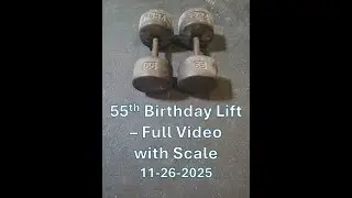 55th Birthday Lift &ndash; Full Video with Scale