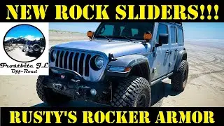 Новые слайдеры Rusty&rsquo;s Rock для JL Wrangler