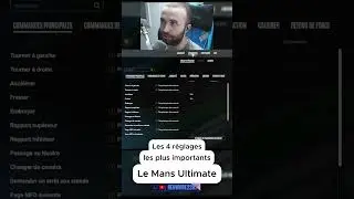 Les 4 r&eacute;glages les plus importants sur Le Mans Ultimate #Shorts