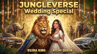 JUNGLEVERSE Wedding Episode 2 | KUJHA KING & KOJHI QUEEN Epic Jungle Wedding!