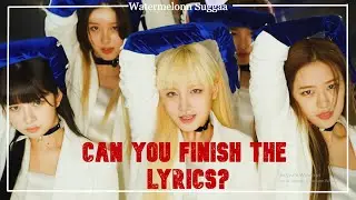 [KPOP GAME] FINISH THE LYRICS OF KPOP SONGS IN 5 SECONDS