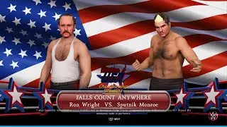 WWE 2K23: Ron Wright vs Sputnik Monroe!