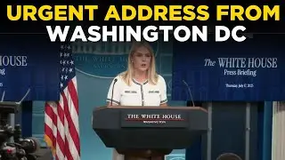 WHITE HOUSE BRIEFING LIVE | Karoline Leavitt Addresses The Nation Amid Ongoing Greenland Crisis