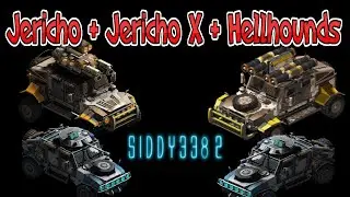 War Commander - Jericho + Jericho X + Hellhounds = Rapid Fire?!