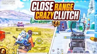💥BGMI CLOSE RANGE CRAZY CLUTCH.🔱Panic situation Fastest Moment Clutch ☠️.