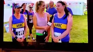 LGBT 5k run 2015 Ashington Hirst Running Club TV interview with Made In Tyne and Wear.