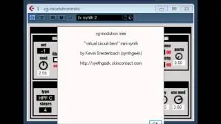 SG - MODUTRON MINI BY SYNTH GEEK