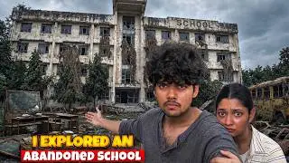 I Explored an Abandoned School 😨