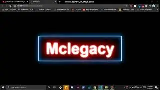 How to create neon effect in HTML CSS
