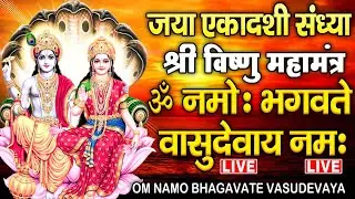 LIVE : जय एकादशी व्रत स्पेशल - ॐ नमो भगवते वासुदेवाय - Om Namo Bhagavate Vasudevaya