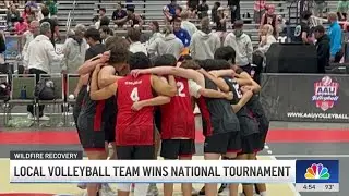 West LA volleyball team wins national gold after overcoming Palisades Fire