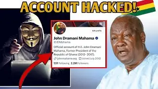 🚨SHOCK!NG: Ghana President's Twitter Account HACKED to Promote Ukrainian crypto Currency