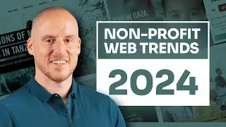 What are the 2024 Non-Profit web trends?