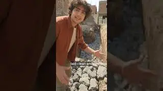 Dry Rubble Foundation #traditionalconstruction #maharashtra #shortsvideo #engineering #craft #old