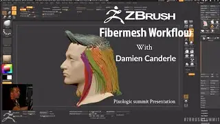FiberMesh Workflow with Damien Canderle - Pixologic Summit (BLUR Studio) #zbrush #pixologic