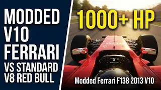 Modded Ferrari F138 V10 vs Red Bull 