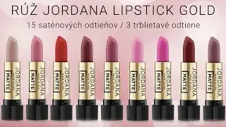 Rúž Jordana Lipstick Gold