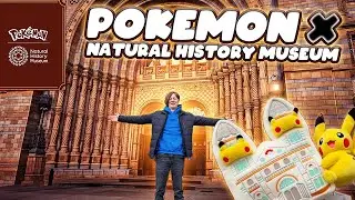 Pok&eacute;mon x Natural History Museum 🏛️ Searching for Fossils and Pop-Up Shop Gems!