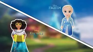 Frozen Elsa Meets Mirabel from Encanto! ❄️ Magical Crossover Doll Video!