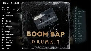 Boom Bap Drum Kit 2025 - 