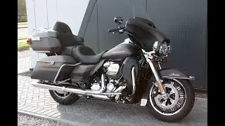2017 HARLEY-DAVIDSON ELECTRA GLIDE ULTRA LIMITED CHARCOAL & BLACK DENIM @ WCHD, Glasgow, Scotland