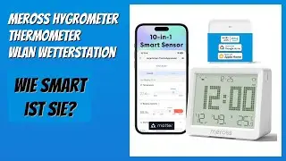 BEWERTUNG (2026): meross Hygrometer Thermometer WLAN Wetterstation. Infos