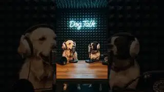 Dog Talk Live &hellip;. #DreamScreenAI #dogtalk #goldenretriever #bostonterrier #podcast