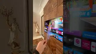 LG OLED G5 65 дюймов. (OLED65G5RLA). Повесили на стену. #телевизор #lgtv #oled #tvinstallation #4ktv