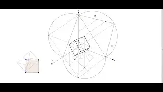 Cubo sección principal perpendicular al plano XOY sistema axonométrico