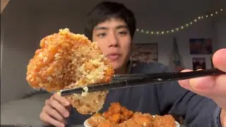 Eating Wingstop Mexican corn while talking at you