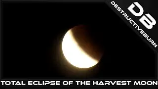 Total Eclipse Of The Harvest Moon Sept 27 2015. Super Moon