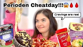 PERIODEN CRAVING CHEATDAY🍓!! ICH ESSE 24h ALLES WAS ICH WILL 🤤😍