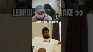 Lebron talks Drake?! 👀 #lebron #drake #complex #nba #espn