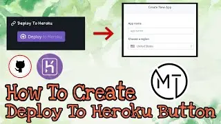 How To Create Deploy To Heroku Button On Github Malayalam Tutorial #telegrambot