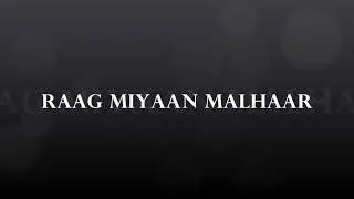 Raag Miyan Malhar Tutorials & Lesson Dr Banerjee MNMIME Raag on Guitar
