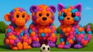 The mascot vibrato assistant Panda placed on the football field is popular, co-produced,and creative