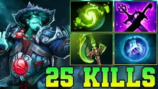 25 Kills Storm Spirit Dota 2 Pro Mid Lane Gameplay Guide Item Build Highlights Mid 7.39