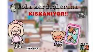 Aslı kardeşlerini kıskanıyor 