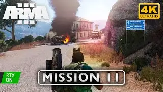 〈4K〉ArmA 3 The East Wind: Supply Network Campaign Walkthrough - No Commentary GamePlay
