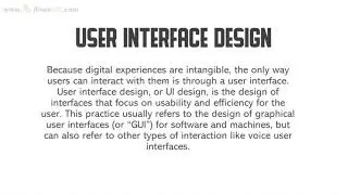User Interface Design