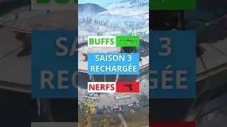 BUFF NERF SAISON 3 RECHARG&Eacute;E WARZONE