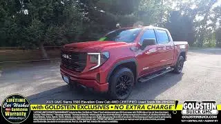 2023 GMC Sierra 1500 Elevation Crew Cab 4WD CERTIFIED Used Truck Stk 25HC6A