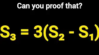 S₃ = 3(S₂ - S₁) का आसान तरीका|arithmetic progression समांतर श्रेणी का योगफल