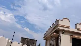 yaas cyclone on the way the sky is changing