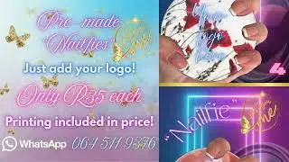 Ready-made Nailfies! Just add your own logo!