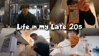 showing up to be 1% better 💪🏼 | simple desk upgrade | lazy high protein meals | Life in My Late 20s