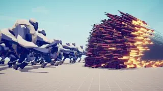 BIG FIREWORK GOD ARCHER vs ARMIES - Totally Accurate Battle Simulator TABS