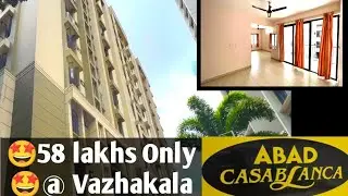 Sold out || Flat for sale in Vazhakala (ERNAKULAM) || ABAD CASABLANCA|| Gated Community