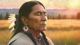 Beautiful soothing music - concentrate, study with native flute, nature sounds, relax body and mind
